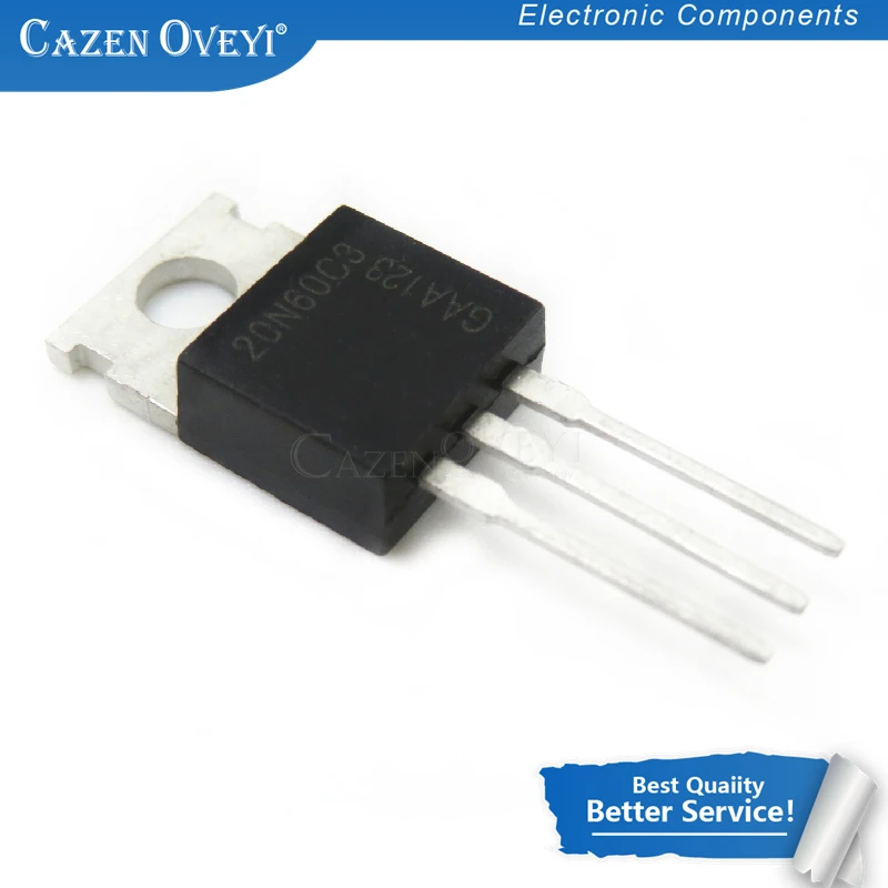 5pcs/lot SPP20N60C3 TO220 20N60C3 TO-220 SPP20N60 In Stock | Электронные компоненты и принадлежности