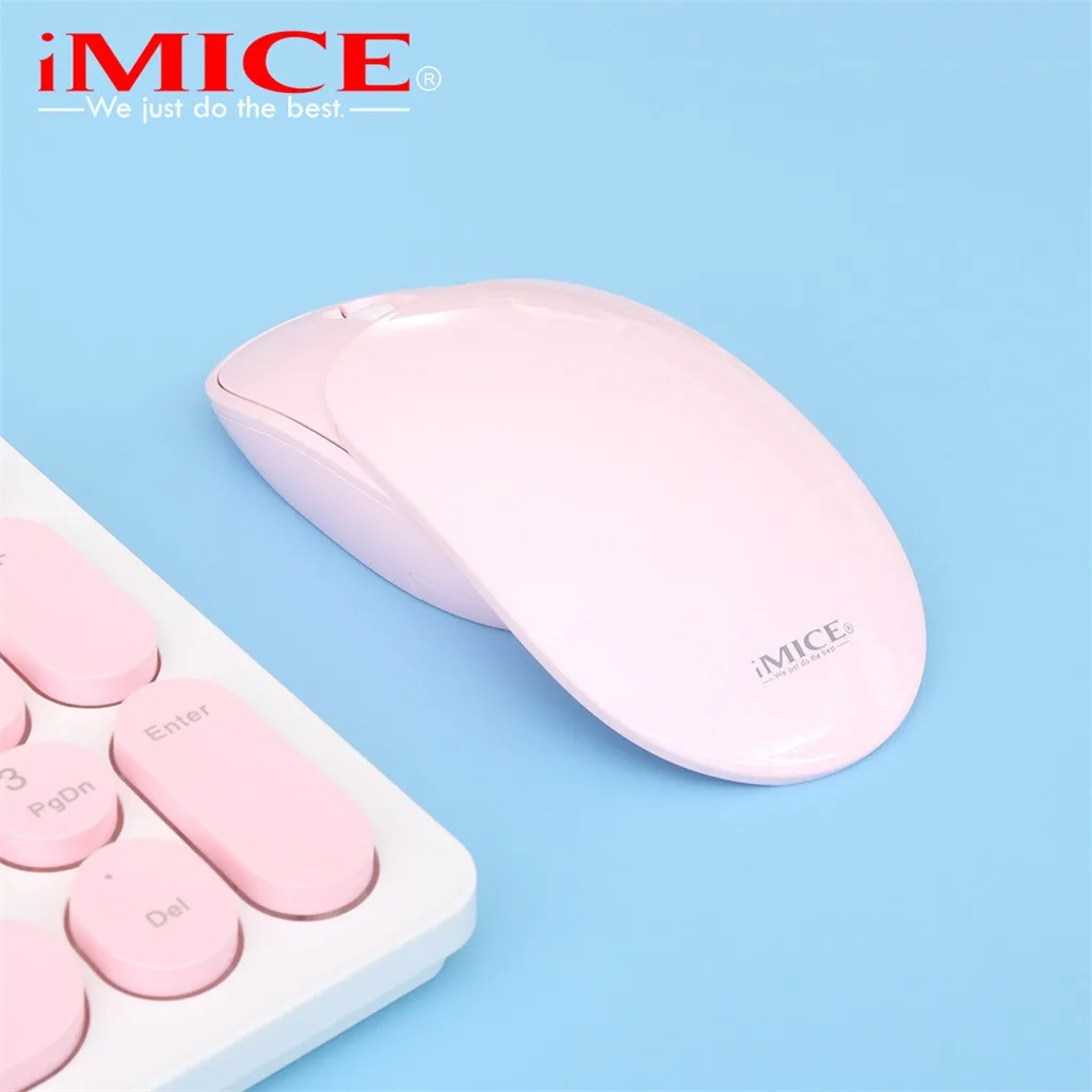 EPULA мышь компьютерная мышь IMICE E-1100 2,4G Беспроводная беззвучная мышь портативная беспроводная мышь с ремнем