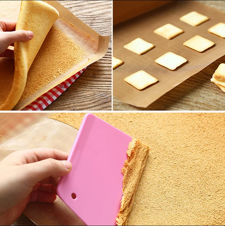 

1 pcs Reusable Heat Resistant Greaseproof Non-Stick Microwave Oven Bakeware Baking Cooking Paper Pad Anti Fouling Hot