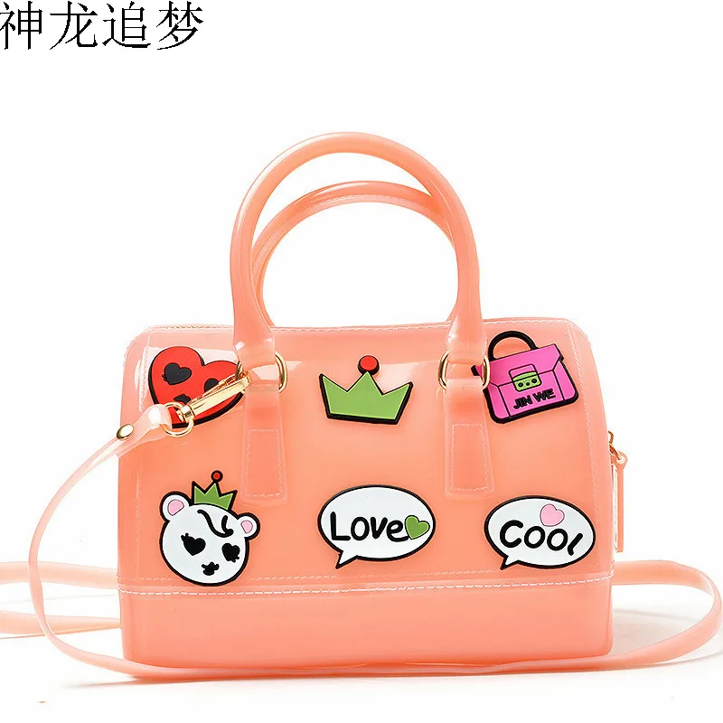 

2020 crossbody bags for women leather handbags luxury handbags women bags designer Silicone boston jelly tote bag sac a main