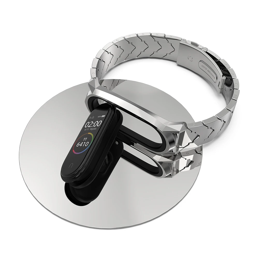 Ремень для Mi Band 5 NFC глобальная версия Смарт Браслет Xiaomi 4 напульсники