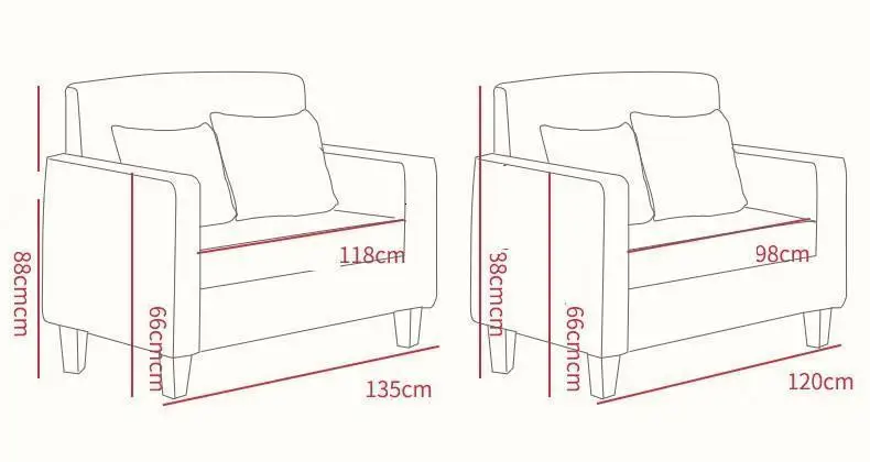 Per La Casa Para для дивана Recliner Sala Moderna буфами на рукавах Asiento оригинальные для Meuble де Мезон комплект Гостиная мебель Mueble ухода диван-кровать