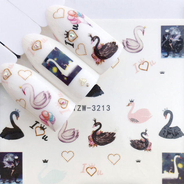 Stickers for Nail Polish Nail Art Decorations Nail Glue Stickers and Decals Designer Nail Styling Accessories Nail Supplies
