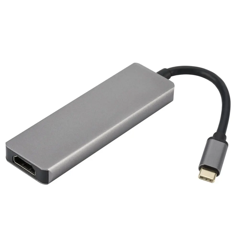 USB 3,0 type-C на 2 порта USB3.0 концентратор HDTV SD/TF кардридер многофункциональный кардридер адаптер