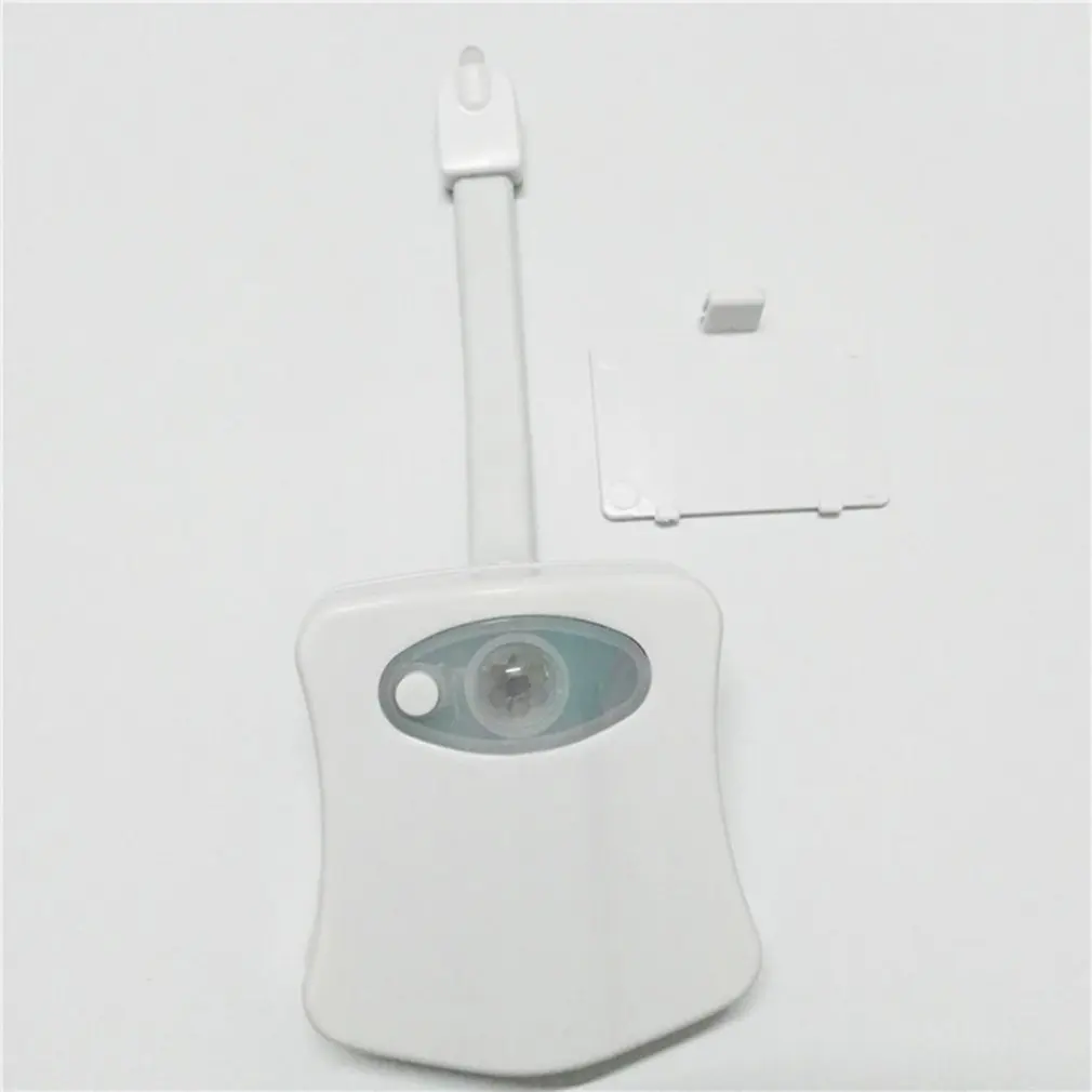 

8-Color Toilet Induction Lamp Hanging Human Toilet Induction Toilet Lamp Creative Led Toilet Sensor Light