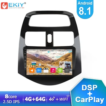 

EKIY DSP IPS Android 8.1 Car Radio Player 4G+64G For Chevrolet Spark 2010 2011 2012-2014 Carplay Multimedia Auto Stereo GPS Wifi