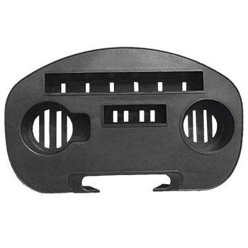 

Lounge Chair Black Cup Holder Pool Beach Side Tray