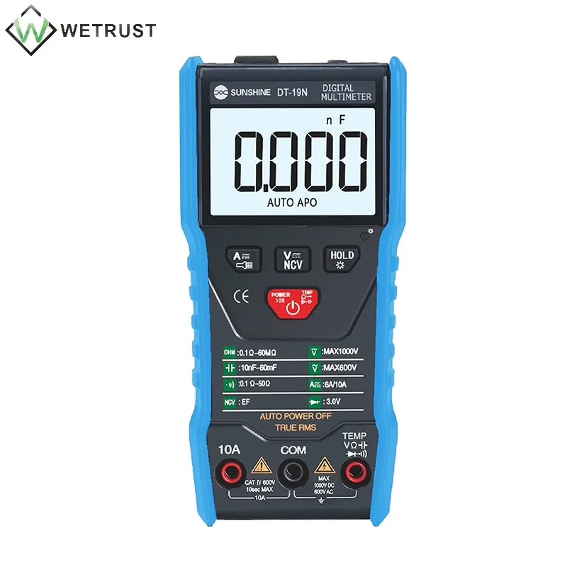 Умный мини мультиметр SUNSHINE Φ Ремонтный цифровой Универсальный измеритель