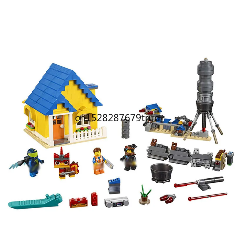 

Movie Series Emmet's Dream House Model Building Blocks Kit Birthdays Gift Toys For Children Compatible Legoings Toys 70831