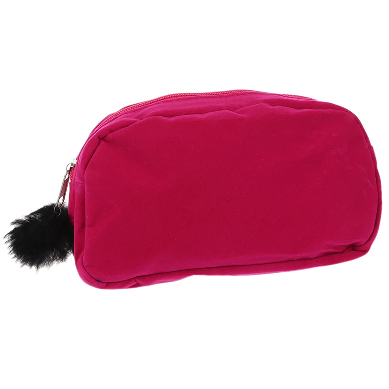 Cartoon Storage Case Travel Makeup Pouch Cosmetic Bag(Pink
