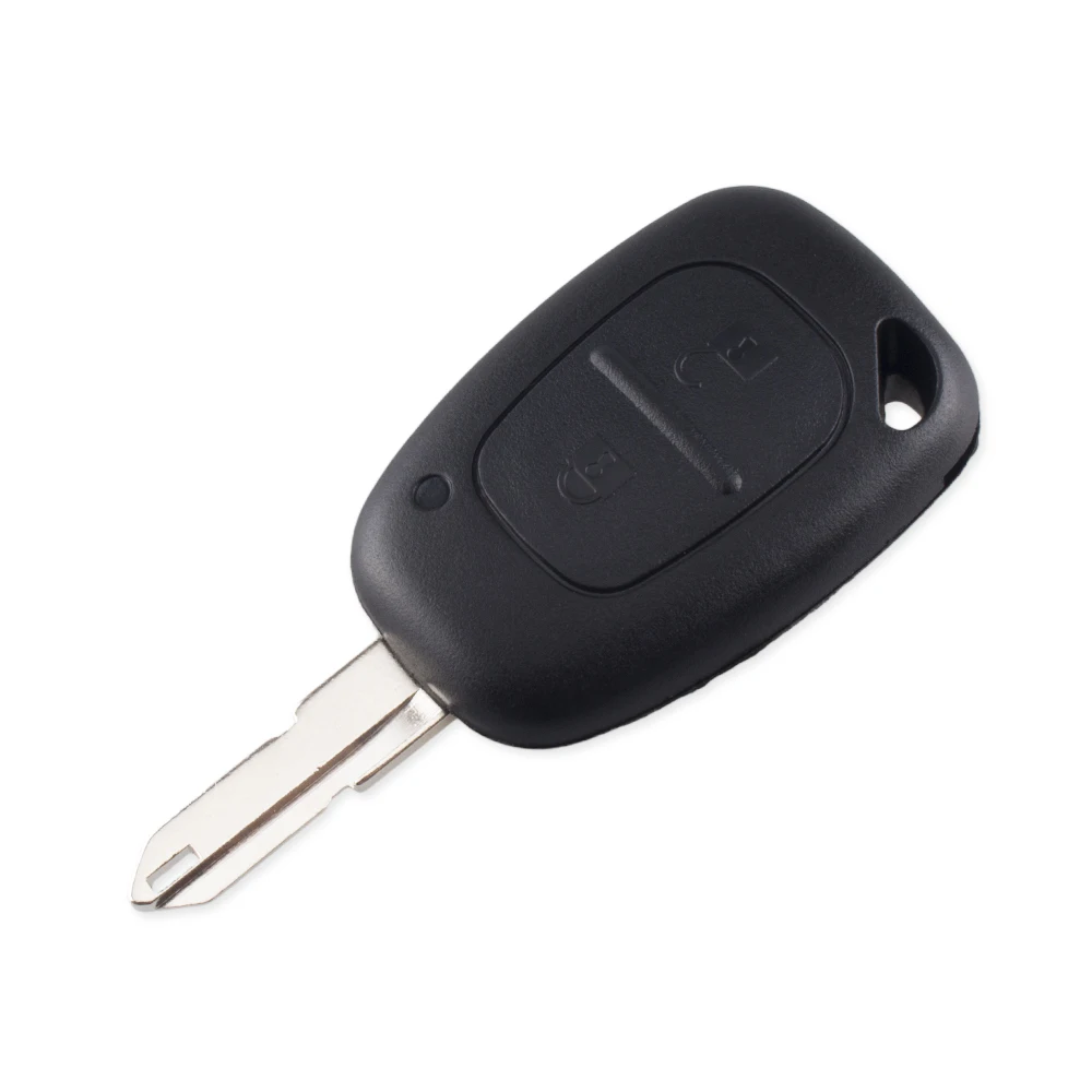 KEYYOU 2 кнопки ключи оболочки Брелок чехол для Vauxhall Opel Vivaro для Renault Movano Trafic Renault Kangoo Uncut NE73/VAC102 лезвие