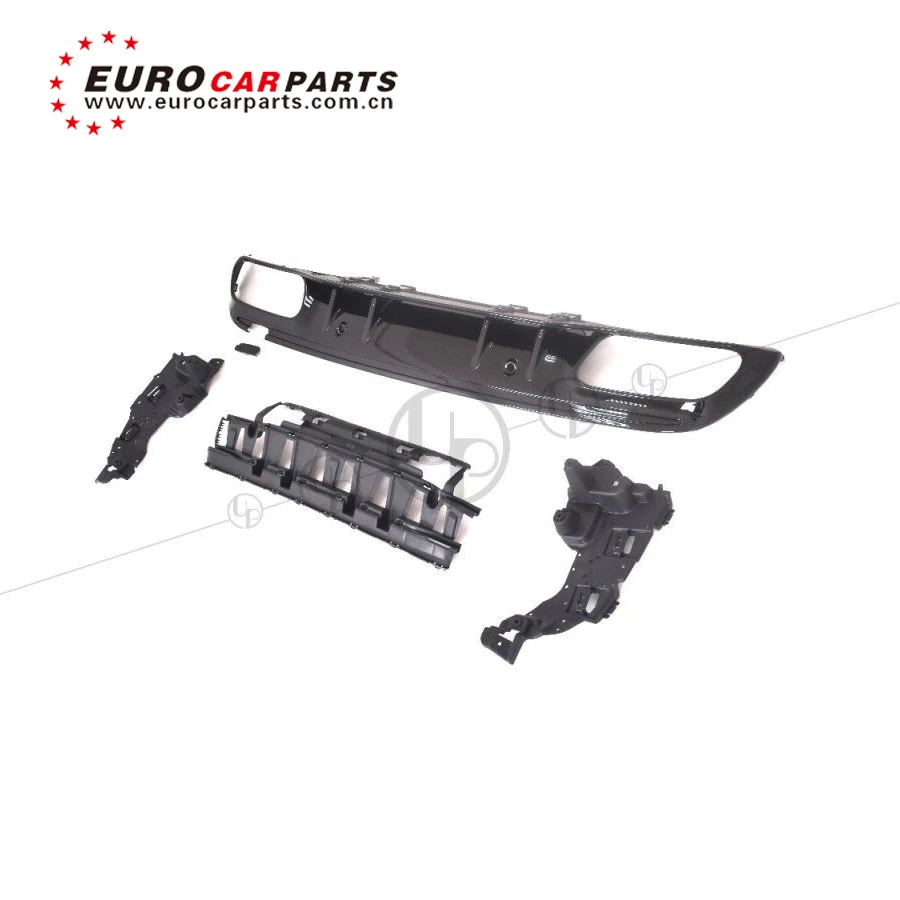 2019 C Класс W205 диффузор для спортивной линии и наконечники глушителя w205 C43