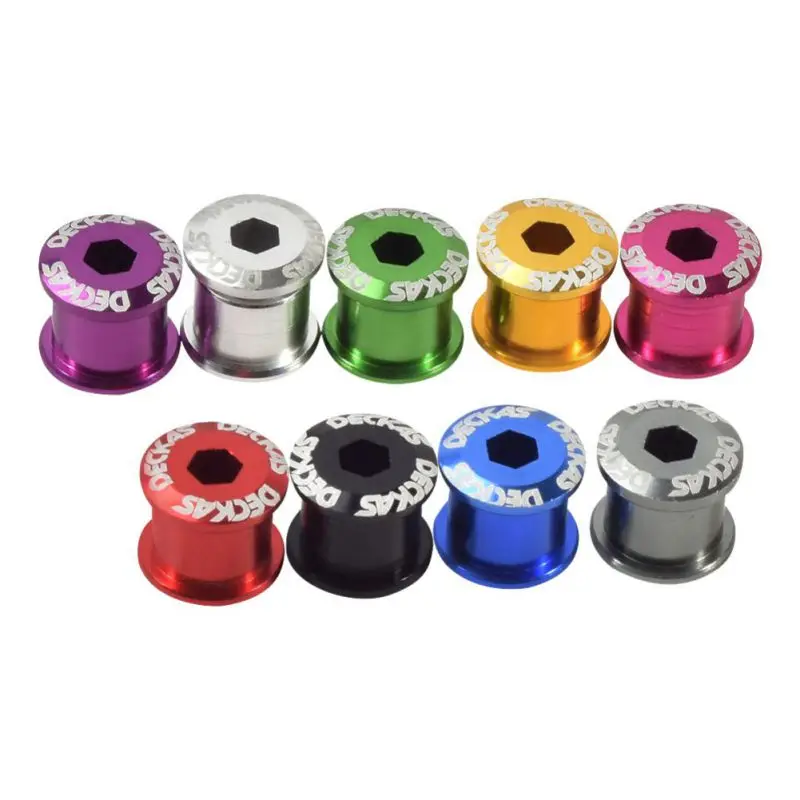 Flash Deal M8 Aluminium Alloy Mountain Bicycle Used For Bicycle Parts And Crank Parts Sprocket Screw 0