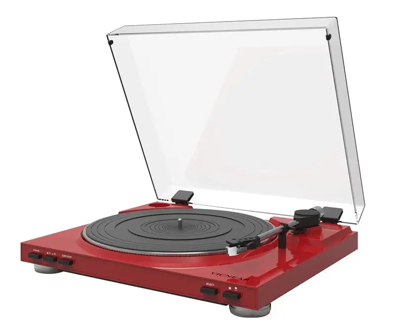 Retro New Audio-Technica Laser Recorder Vinyl Record Player Phonograph Bluetooth Retro Record Player AC220V