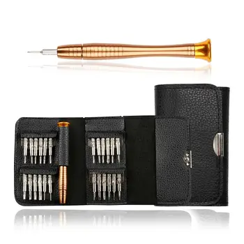 

25-in-1 magnetic screwdriver set precision repair kit for PC watch camera glasses 20DC06