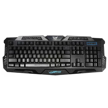 

1pc Wired Keyboard Durable Practical Convenient Gaming Keyboard Gaming Accessories Computer Keyboard for Indoor Inside Home