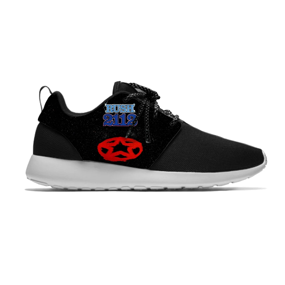 

Rush Band Prog Rock Hot Fashion Novelty Vogue Kids Sport Running Shoes Casual Breathable 3D Print Sneakers Boys Children Girl