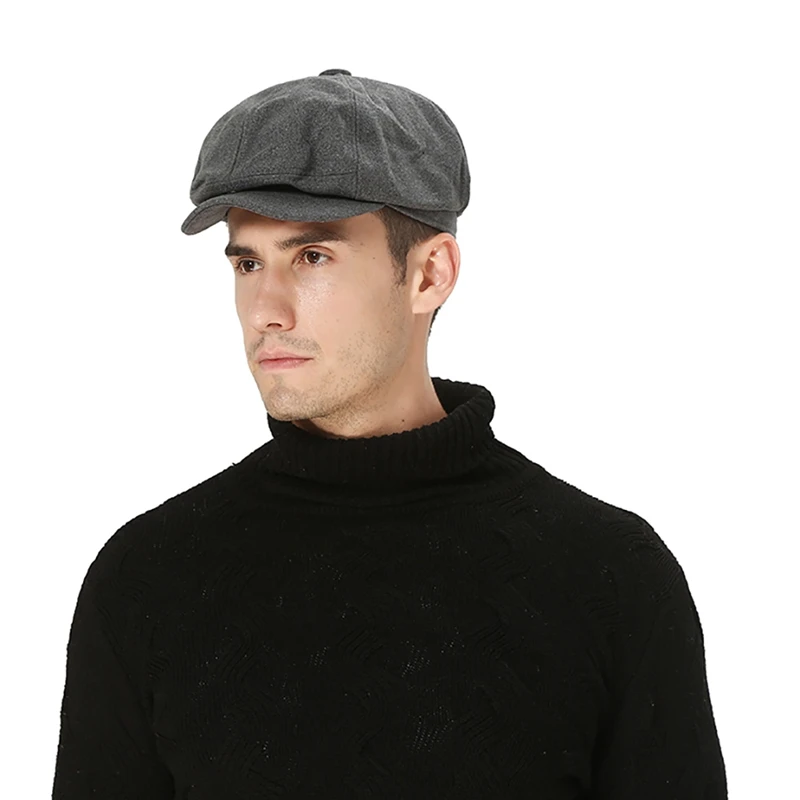 Новая уличная Весенняя Осенняя шапка для мужчин гольф для вождения плоская шапка береты Мужская Спортивная шляпа для гольфа