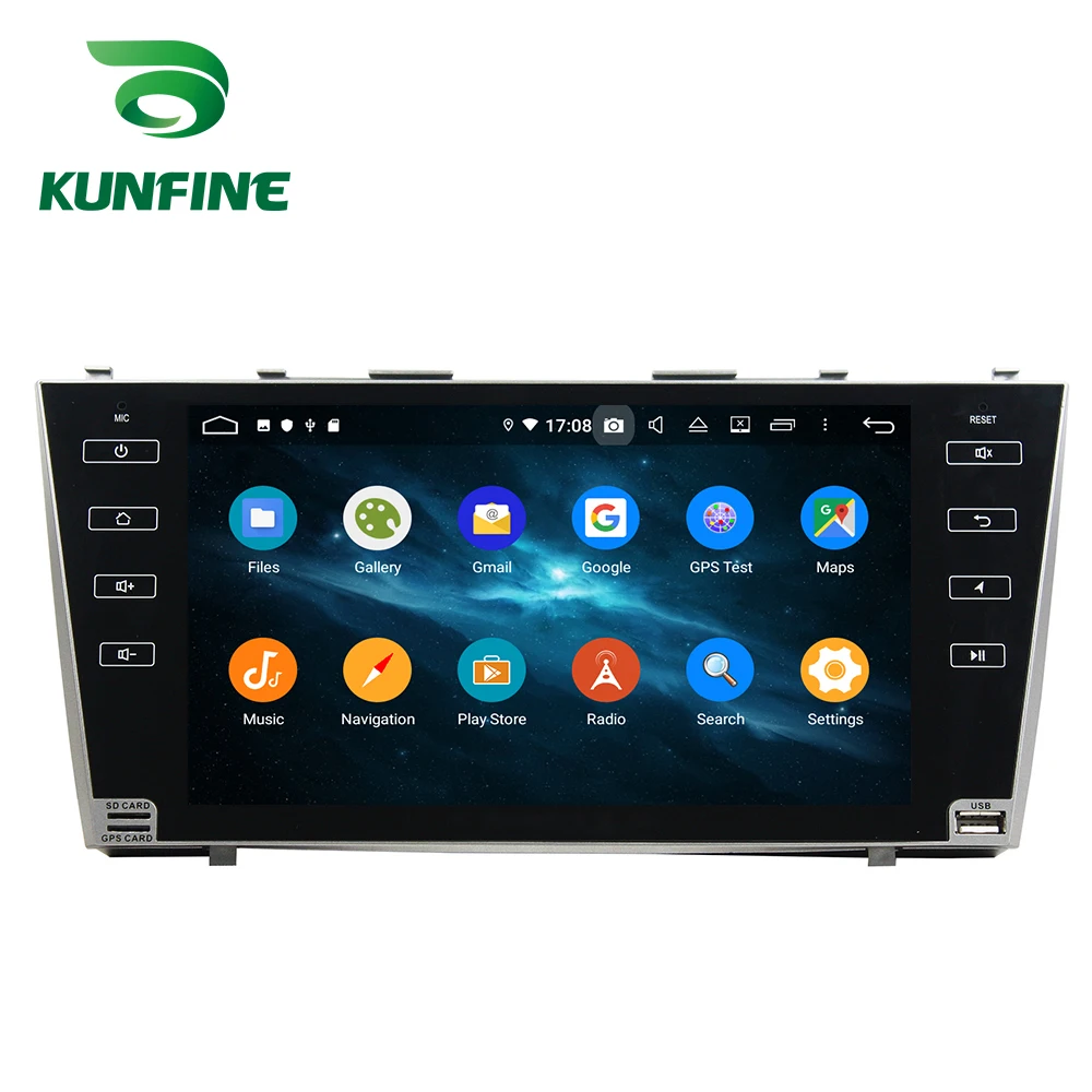 Android 9,0, Восьмиядерный, 4 Гб ОЗУ, 64 Гб ПЗУ, автомобильный DVD, gps, мультимедийный плеер, стерео, без Дека, для TOYOTA CAMRY, 2007-2011, радио, wifi