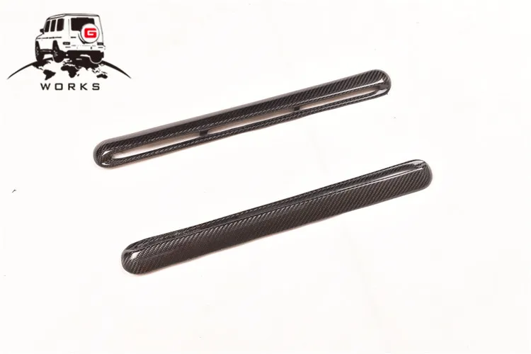Mercedes Benz W463 G Class Wagon C Pillar Carbon Fiber Look 2pc 1990 - 2002 (4)