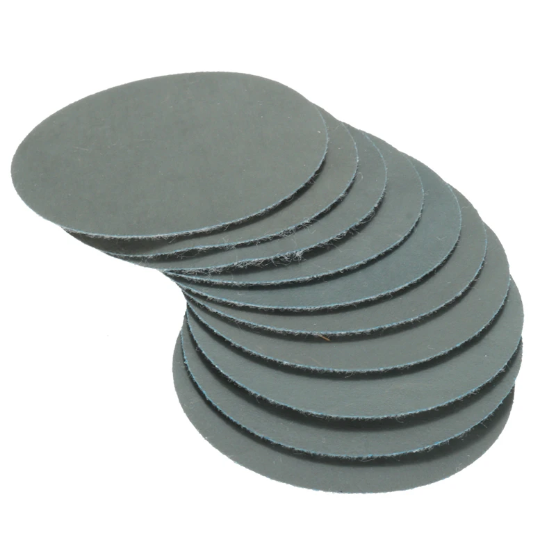 100pcs 25mm/1inch Sandpaper + 1pc 1inch Hook Loop Backer Plate 1/8inch Shank + 1pcs Loop Sanding Pad Abrasives Mixed Polishing