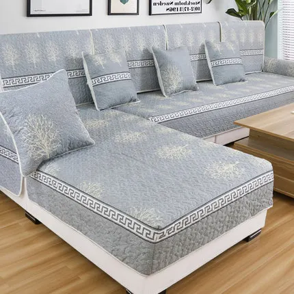 Четыре сезона общая ткань диванная подушка, противоскользящий чехол, простая современная подушка, полная задняя подушка