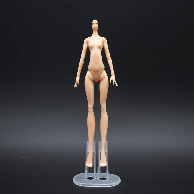 Doll Figure Body Multi-Joints Movable Doll Body Toy 23cm Doll Toy To Fit Many Heads White Green Brown Monstering High Doll Body 6