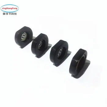 

JXF Car Lights Signal Decorative Lamp Accessories Replace the film Ghost Shadow Warning 4 pcs romeo Door Welcome LED Laser Logo