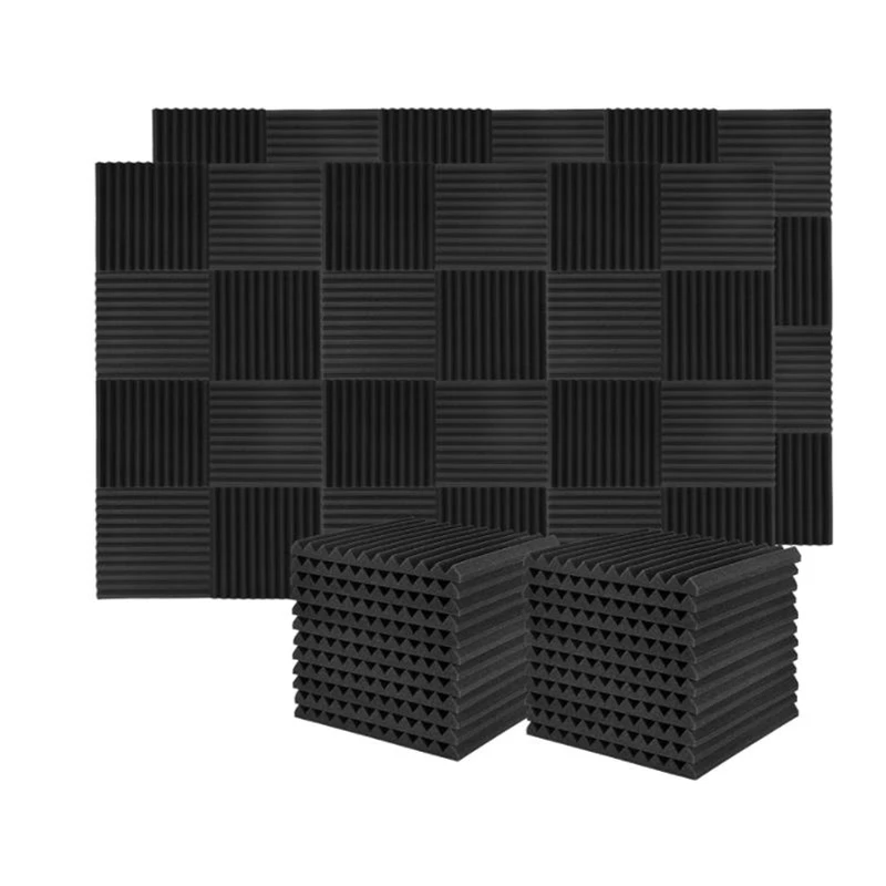 Звукоизоляционная панель из пеноматериала для стен 2 5x30x30 см 60 шт. | Обустройство