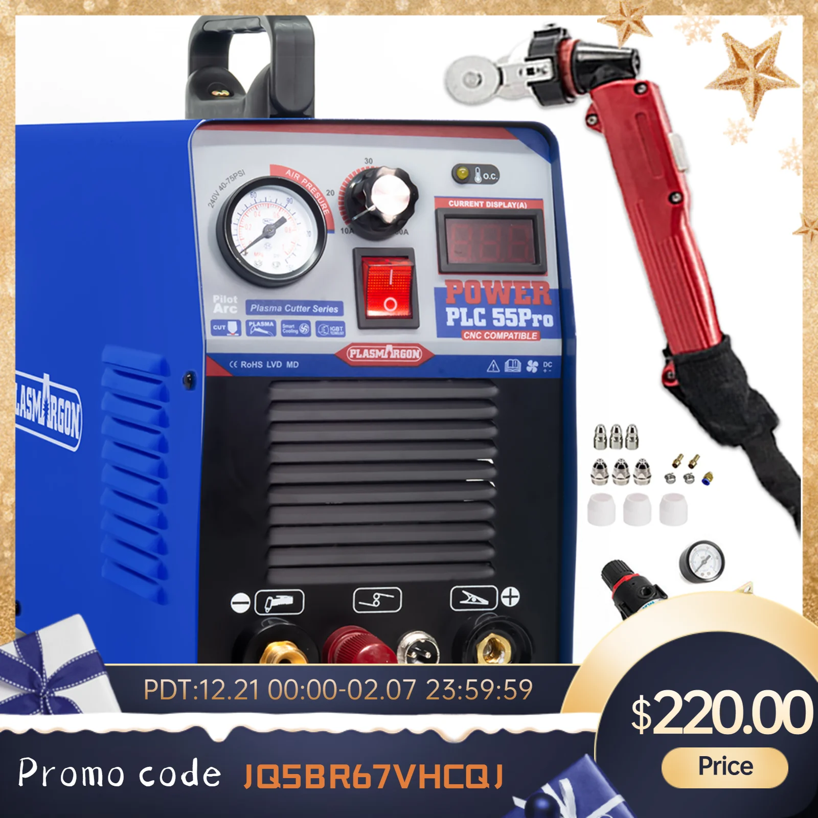 Плазменный резак плазменный Plc 55Pro пилотный аппарат с ЧПУ 50A сварочное