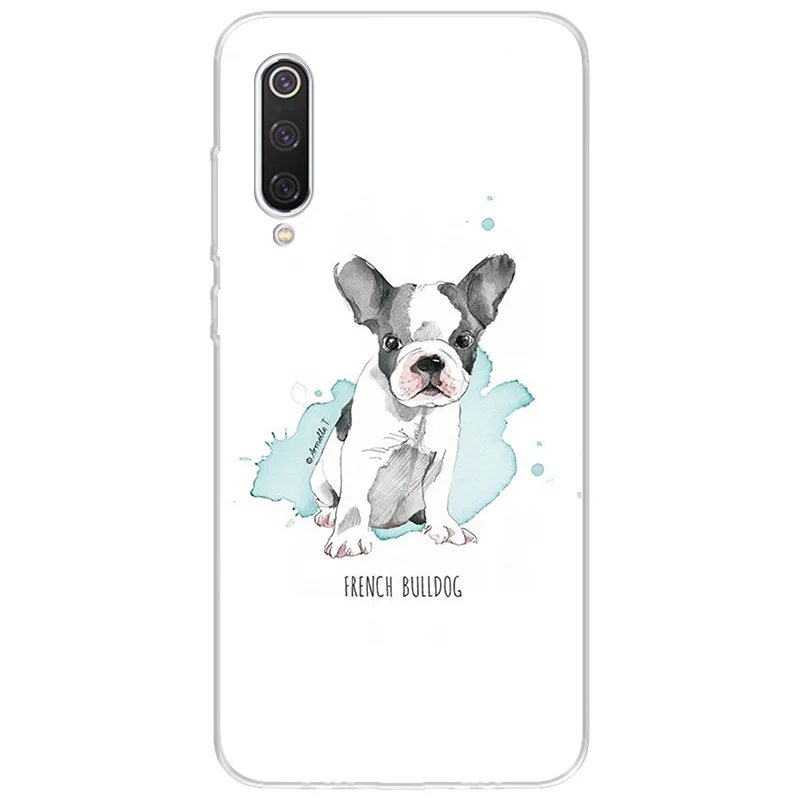 best phone cases for xiaomi French Bulldog Dog Animals Design Csae For Remi Note 5 7 8 9 Pro Cover For Redmi 5 6 6A 7 7A Y3 8 9 9A 9C S2 Coque Mi K20 Shell xiaomi leather case chain