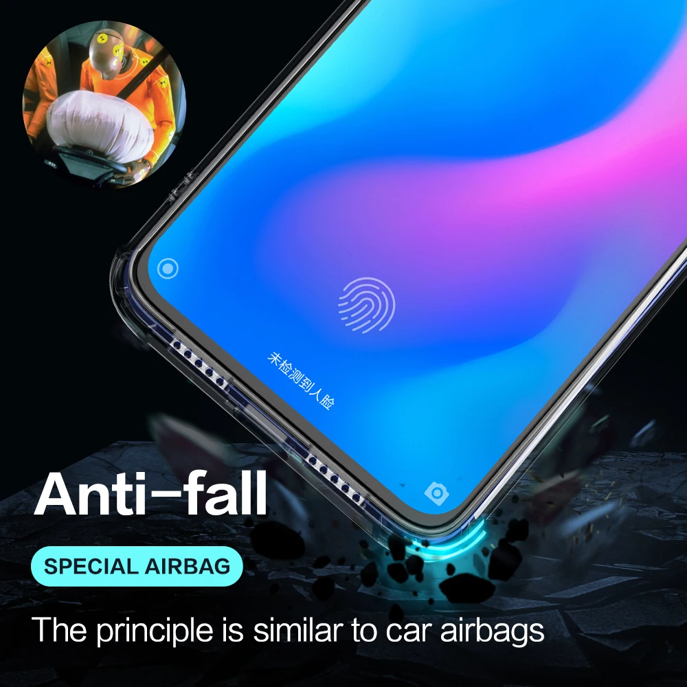 Ударопрочный бампер SmartDevil прозрачный силиконовый чехол для телефона Xiaomi cc9 cc9e