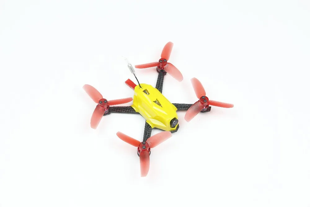 

New Arrival KINGKONG/LDARC 110GT 117mm Wycigi FPV Drone z F3 4w1 Blheli_S 10A 25 mW 16CH 800TVL ARF BNF Dla RC Drone
