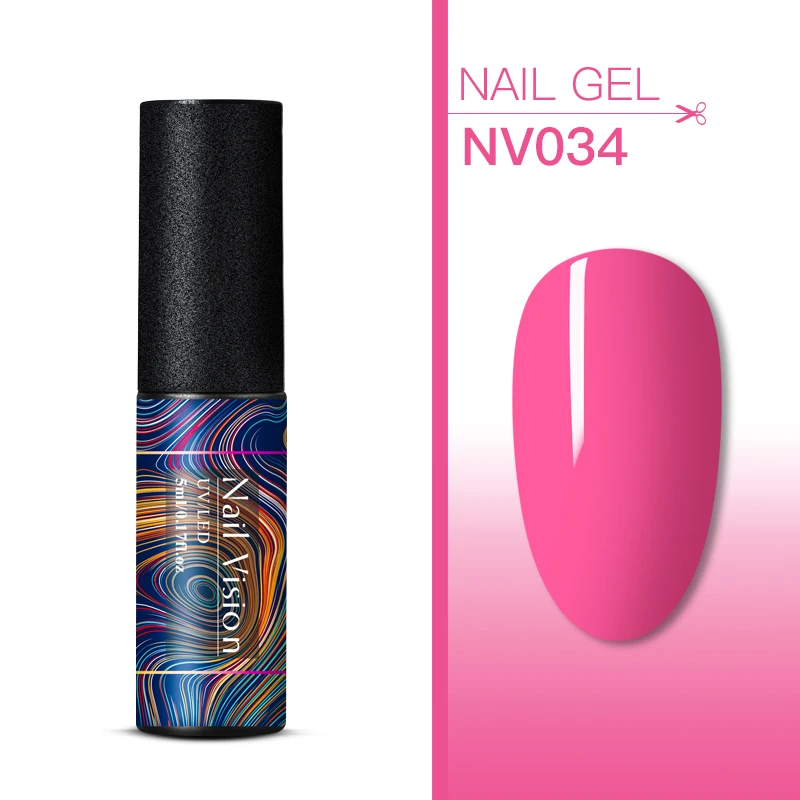 Nail Vision, 176 цветов, чистый цвет, набор гель-лаков, UV Vernis, полуперманентный, впитывающий, 5 мл, Гель-лак для ногтей, маникюра - Цвет: S06629