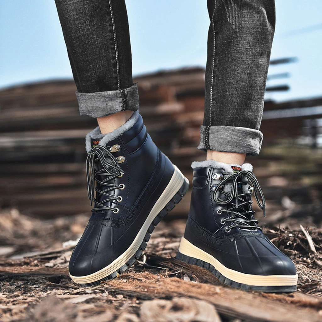 SAGACE/Зимние ботильоны; мужские ботинки Martens из натуральной кожи; теплые плюшевые зимние ботинки; безопасные рабочие ботинки для улицы; chaussure homme; размеры 39-48; 117