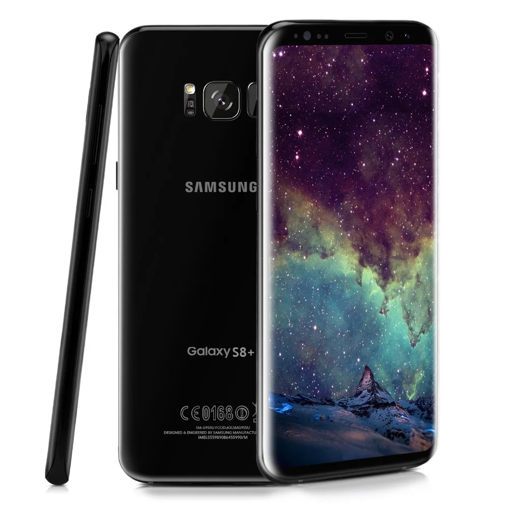 Абсолютно at& t Мобильный телефон samsung Galaxy S8 Plus S8+ G955U LTE Snapdragon 835 Восьмиядерный 6," 4 Гб 64 Гб NFC 12MP 4G телефон G955A