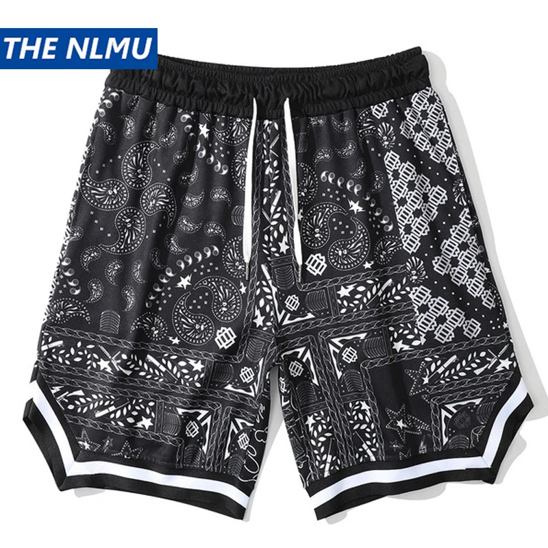 2021 Hip Hop Harajuku Shorts Streetwear Bandana Paisley Pattern Print  Jogger pantaloni corti uomo pantaloni elastici in vita pantaloncini  WY756|Casual Shorts| - AliExpress