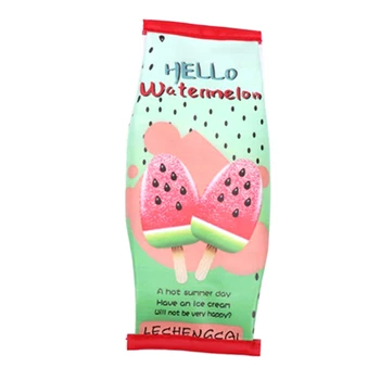 

1Pc Cute Watermelon Pencil Case For Girls Snacks Popcorn Pencil Bag Fruit Pen Stationery Pouch Gift School Supplies