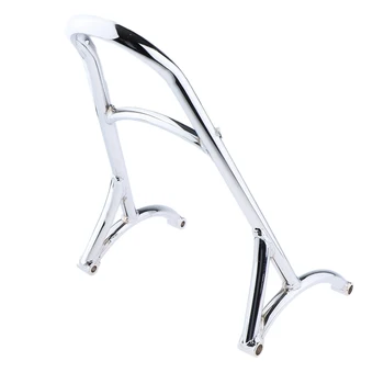 

Chrome Sissy Bar Passenger Backrest Back Rest For Harley Sportster 883 1200 XL