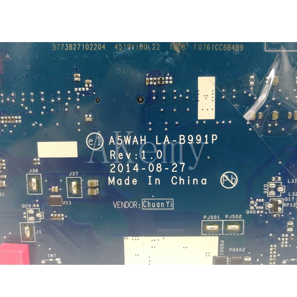 Ideal  Z5WAH LA-B162P/LA-B991P NBMLC11004 NB.MLC11.004 Mainboard For acer aspire E1-572G E5-571G motherboa
