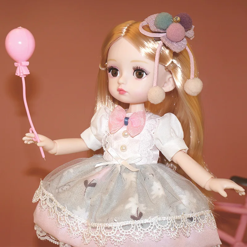 New Fashion BJD Doll 1/6 Exquisite Dress Up 13 Removable Joints and Princess Clothes Girl Gift Toy | Игрушки и хобби