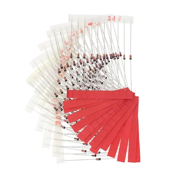 

1/2w 0.5W Zener Diode 3.3-30V 14values*10pcs=140pcs Assorted Assortment Set New electronic diy kit