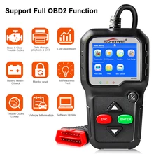 OBD2 сканер OBD Автомобильный диагностический инструмент KONNWEI KW680 считывание четких кодов ошибок русский OBD2 автомобильный сканер