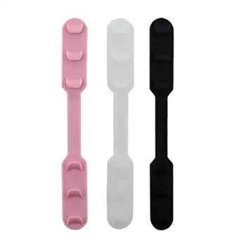 

In Stock Ear Protector Mask Hook Buckle Silicone Bandage Ear Rope Anti-slip Adjustment Ear protection artifact strap mask hook e