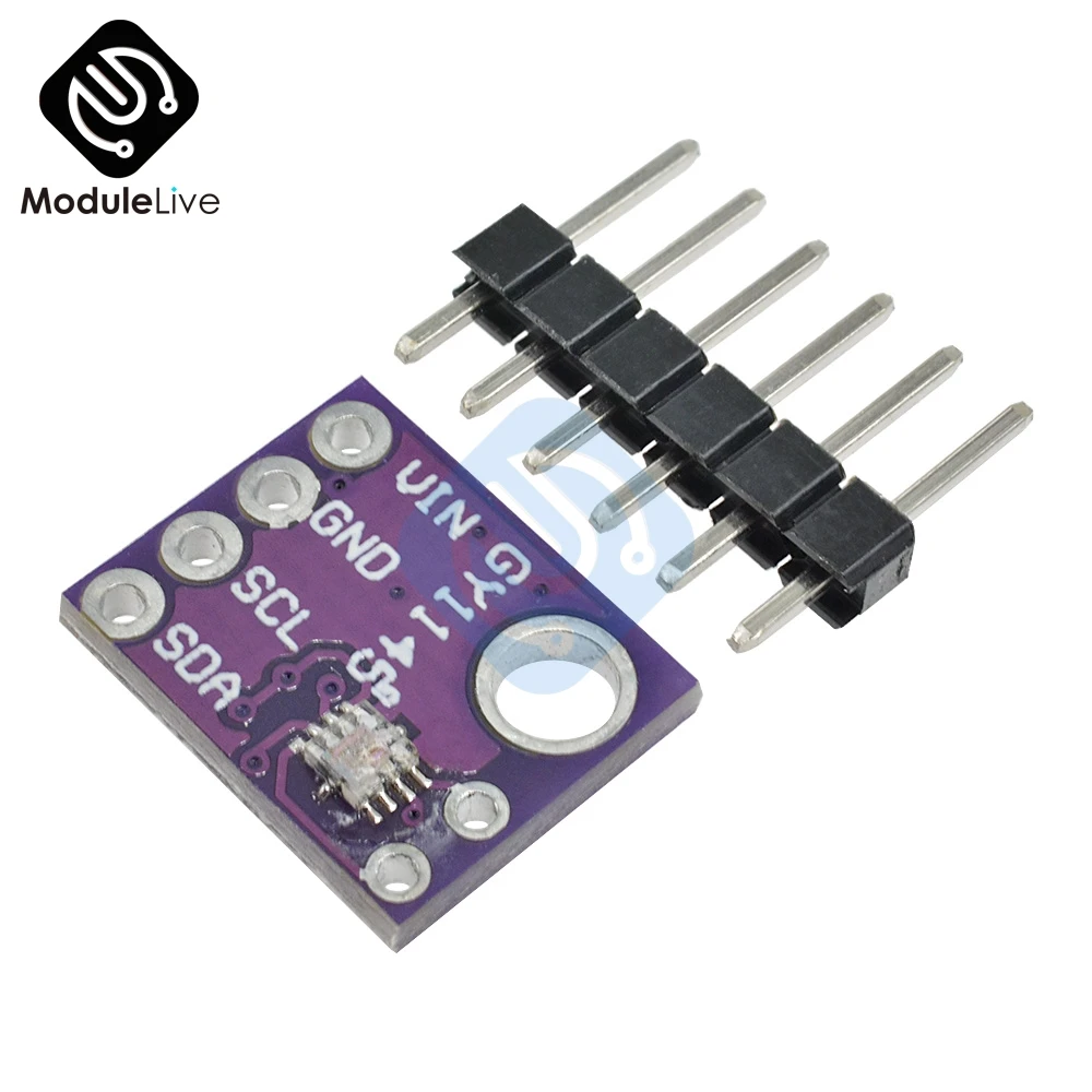 I2C SI1145 УФ ИК Видимый датчик GY1145 6Pin заголовок света Breakout Board модуль