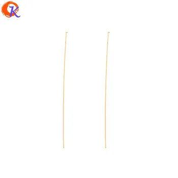 

Cordial Design 550Pcs 1*50MM Jewelry Accessories/Pin Shape/DIY Jewelry Making/Genuine Gold Plating/Hand Made/Earring Findings