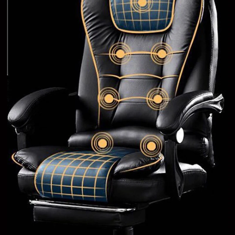 Special Product Boss Computer Chair Office  Home  Rotatable Massage Chair Lifting Adjustable  Chair  Business Comfort Chair With Footrest