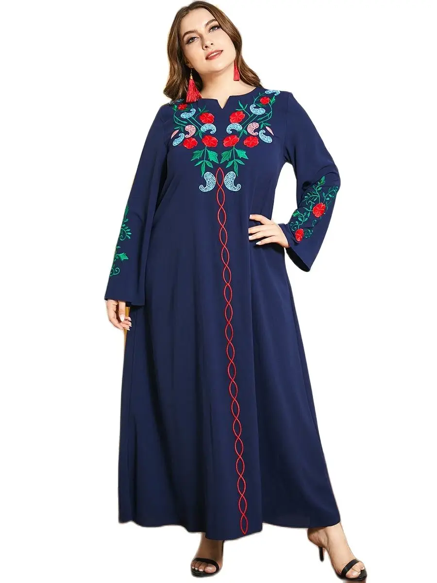 

Ramadam Elegante Deigner Plus Size Cotton Caftan Party Marokkaane Kaftan Abaya Dubai Long Hijab Dre Mulim Carf Turkih Islamic Cl