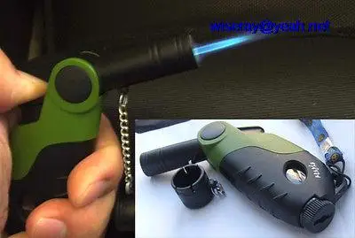 

DHL/EMS 20PCS Refillable Flame Cigar Cigarette Butane Lighter Rotation WindProof Lighters-A8