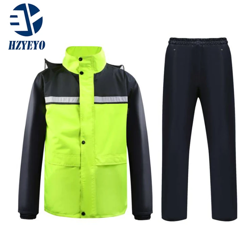 Raincoat Suit Impermeable Women/Men Hooded Motorcycle Poncho Rain Coat Motorcycle Rainwear M-3XL Hiking Fishing Rain Gear,R-069
